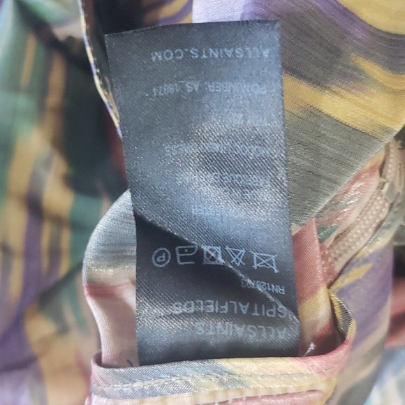 All Saints Modoc Limski Dress Size 8 - Picture 10 of 10